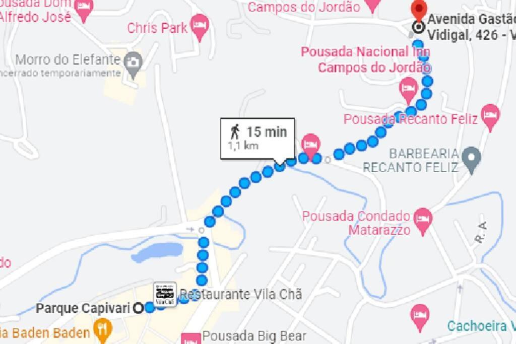 Amplo Apartamento Familiar Em Vila Capivari E Wifi Apartamento